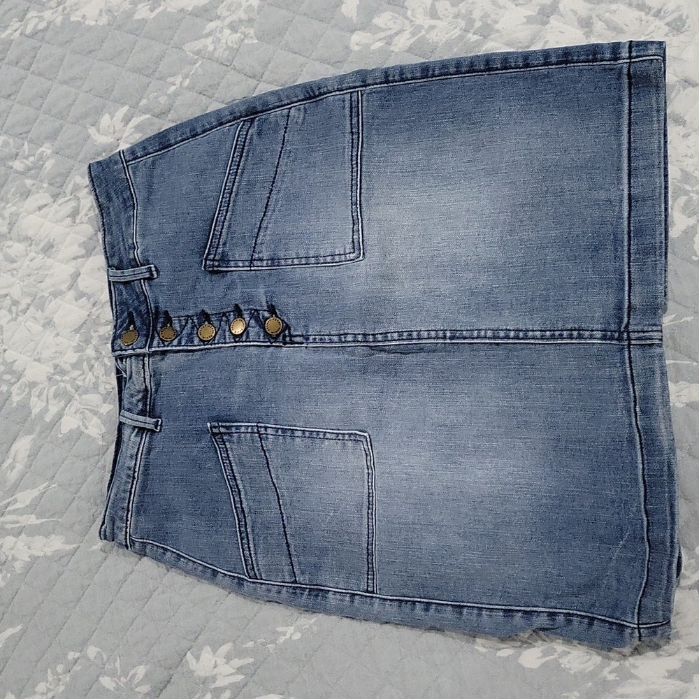 Velvet Heart Jean Pencil Skirt